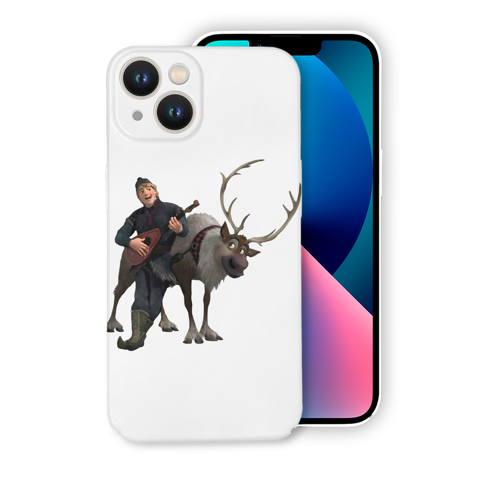 （画像用） アナと雪の女王 アンナ エルサ Frozen Anna Elsa 【iPhone 14シリーズ対応】ハードケース